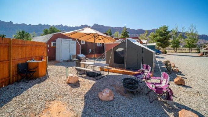 Funstays Glamping Setup Tent In Rv Park #4 Ok-T4 Moab Ngoại thất bức ảnh
